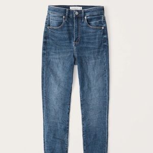 Abercrombie High Rise Skinny Jeans